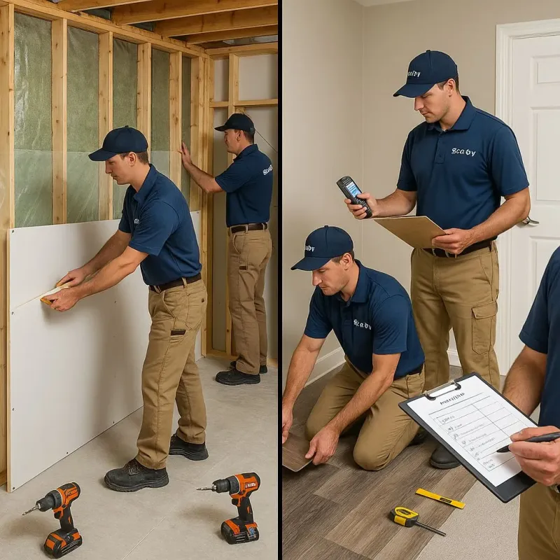 Repairs and Reconstruction process in Owingsville, KY